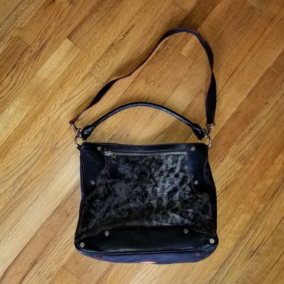 MZ Wallace Black Leopard Print Leather Bag - Picture 5 of 9